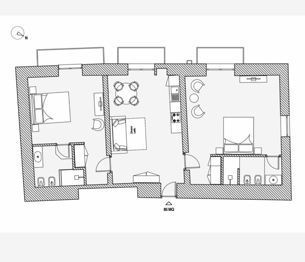 나폴리 Il Miracolo Casa 아파트 외부 사진